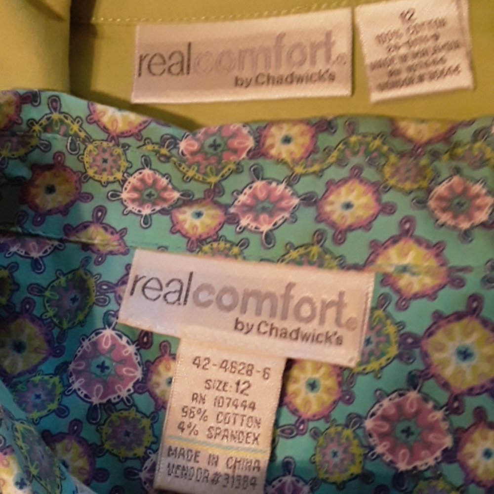 Chadwicks Real Comfort Shirt & Jacket Size 12 - Picture 8 of 8